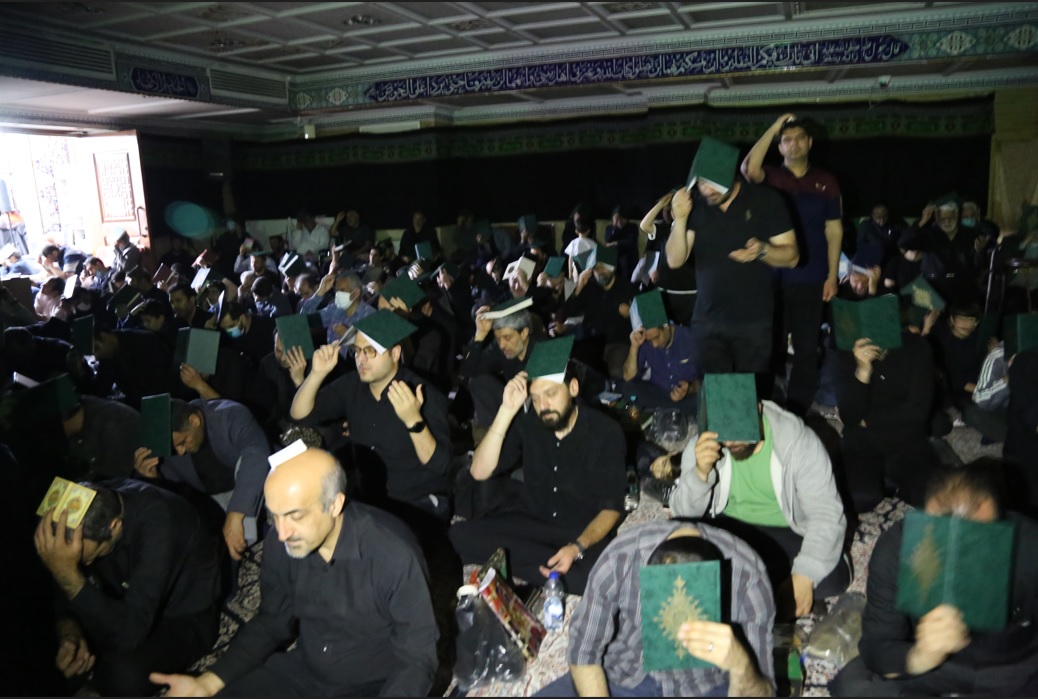 برگزاری مراسم احیای شب 21 ماه مبارک رمضان سال 1402 در مسجد بیمارستان خاتم الانبیاء (ص) تهران