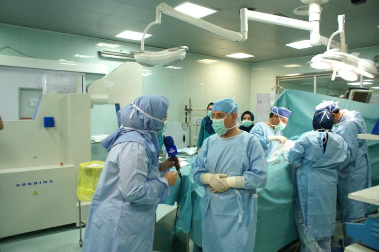 انجام رادیوتراپی حین عمل جراحی برای نخستین‌بار در ایران در بيمارستان تخصصي و فوق تخصصي خاتم الانبياء (ص)